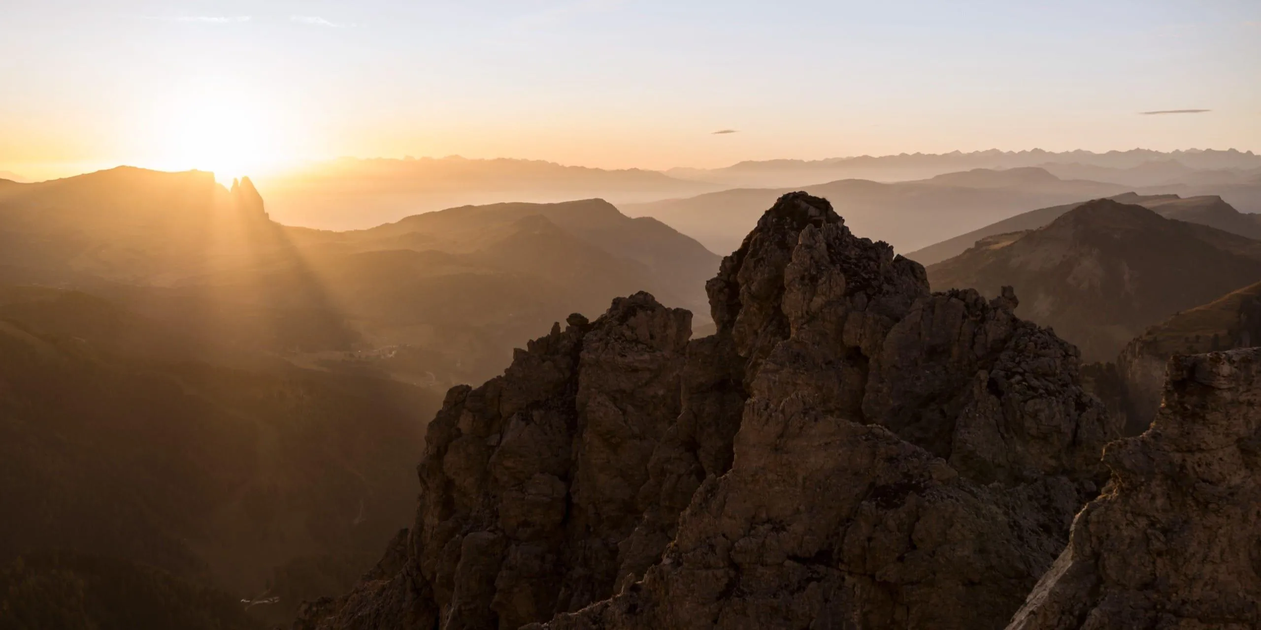Sunset cima cir alta badia